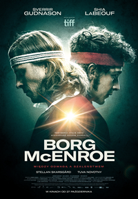 Plakat filmu Borg / McEnroe. Między odwagą a szaleństwem